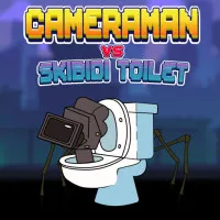 Play game Cameraman vs Skibidi Toilet now!