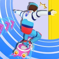 Play game Cyber Surfer Skateboard now!