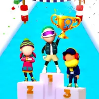 Play game Fun Race On Ice now!