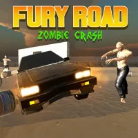 Play game Fury Road Zombie Crash now!