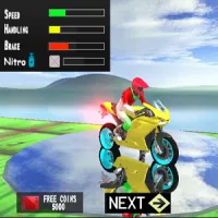 Play game 3D Crazy Imposible Tricky BMM Bike Racing Stunt now!