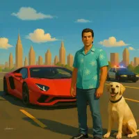 Play game Aventador Vice Crime City now!