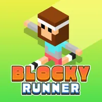 Play game Blocky Runner now!