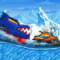 Play game Car Eats Car: Winter Adventure now!