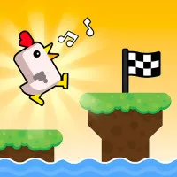 Play game Chicken Scream Race now!