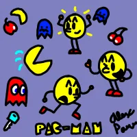 Play game Doodle Pacman now!