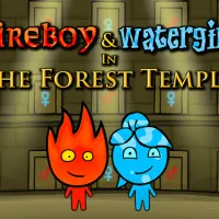 Play game Fireboy and Watergirl 1 Forest Temple now!