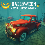 Play Halloween Lonely Road Racing now!