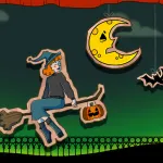 PLay Halloween Witch Fly now!