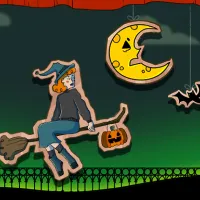 Play game Halloween Witch Fly now!