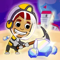Play game Idle Miner Space Rush now!