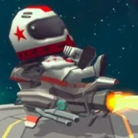 Play game Moto Space Racing: 2 Player now!