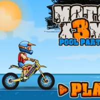 Play game Moto X3M Pool Party now!