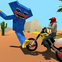Play game Motoracer Vs Huggy 2 now!