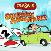 Play game Mr Bean Solitaire Adventures now!