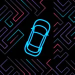 PLay Neon Car Maze now!