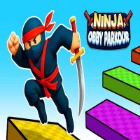 Play game Ninja Obby Parkour now!