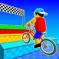 Play game Obby On a Bike now!