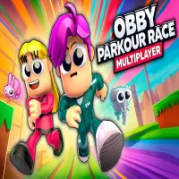 Play game Obby Parkour Race: Multiplayer now!