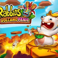 Play game Rabbids Volcano Panic now!