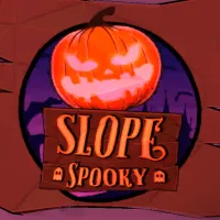 Play game Slope Spooky now!