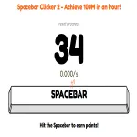 PLay Spacebar Clicker now!
