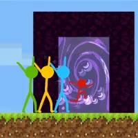 Stickman Parkour Skyland Play game Stickman Parkour Skyland now!