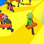 PLay Stickman Planks Fall now!