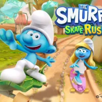 Play game The Smurfs Skate Rush now!