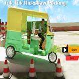 Tuk Tuk Rikshaw Parking