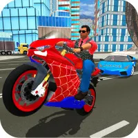 Play game Hero Stunt Spider Bike Simulator 3d now!