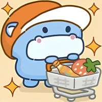 Play game Hippo Supermarket now!