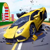 Play game Hyper Cars Ramp Crash now!