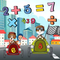 Play game Math Memory Match now!