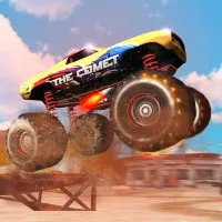 Play game Monster Truck Stunt Racing now!