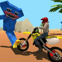 Play game Motoracer vs Huggy now!
