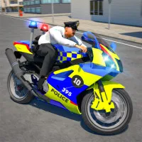 Play game Police Bike Stunt Race Game now!