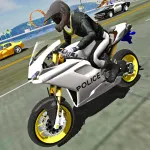 PLay Police Motorbike Traffic Rider now!