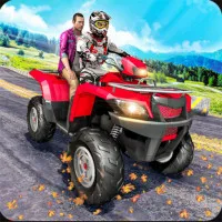 Play game Quad Bike Traffic Racing Mania now!