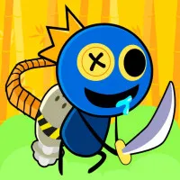 Play game Rainbow Rocket Ninja now!