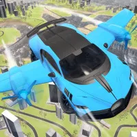 Play game Real Sports Flying Car 3d now!