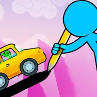 Play game Stickman Draw the Bridge now!