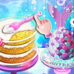 PLay Unicorn Chef Design Cake now!