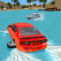 Play game Water Slide Car Race now!