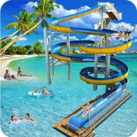 Play game Water Slide Rush Racing Game now!